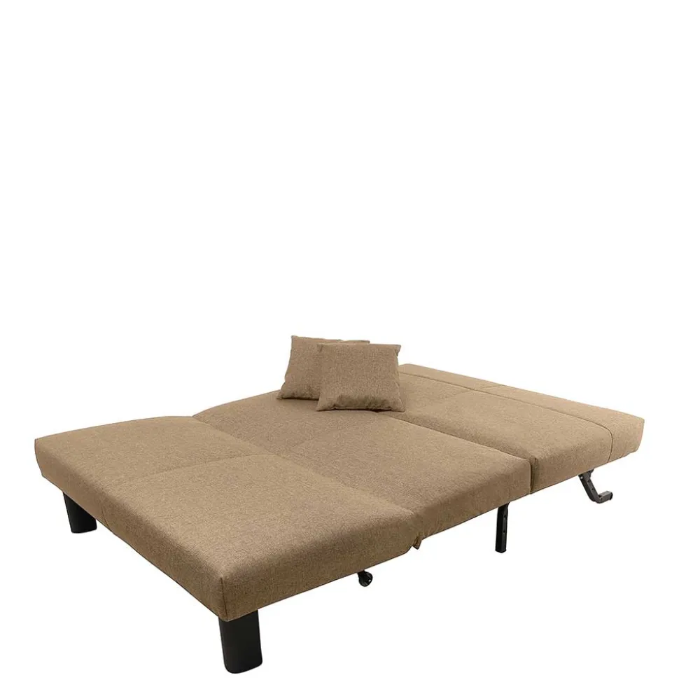 Ausklappbares Sofa in Beigegrau - Kitchin