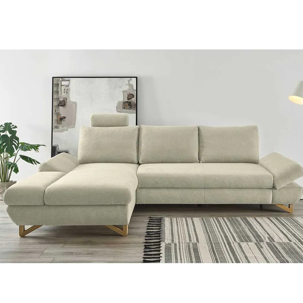 Ausziehbare Eckcouch mit Schlaffunktion - Baonga