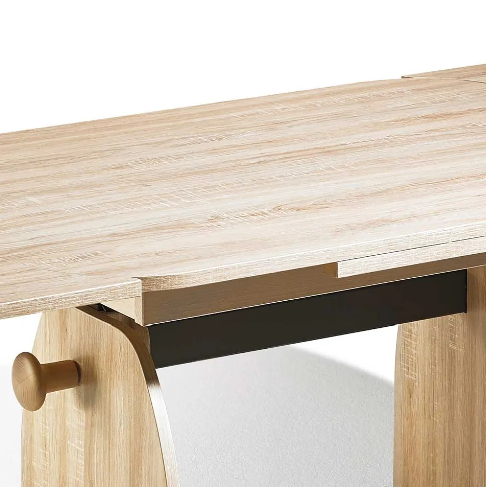 Ausziehbarer Wohnzimmertisch höhenverstellbar - Humitas