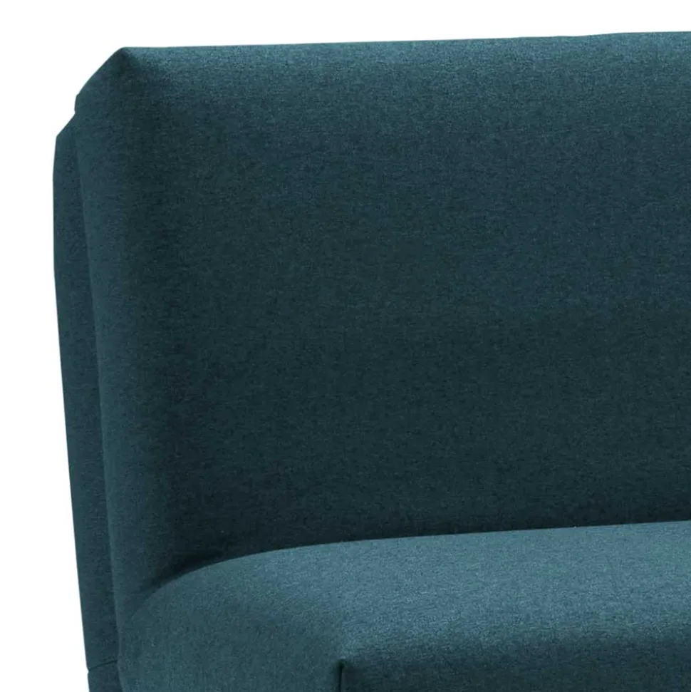 Ausziehsofa in Petrol Flachgewebe - Laberto