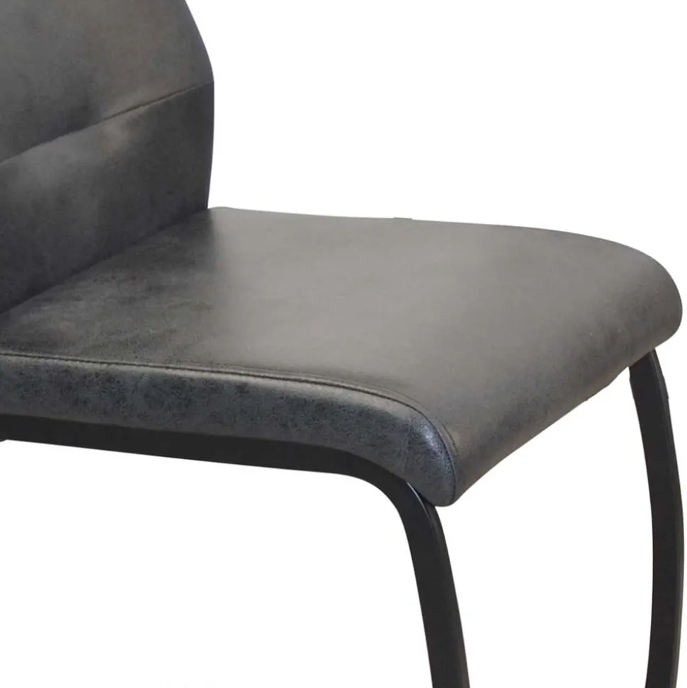 Ausziehtisch & Schwingstühle Set - Gedeon (fünfteilig)