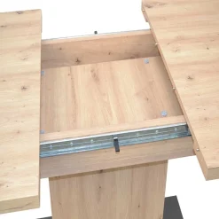 Ausziehtisch & Schwingstühle Set - Gedeon (fünfteilig)