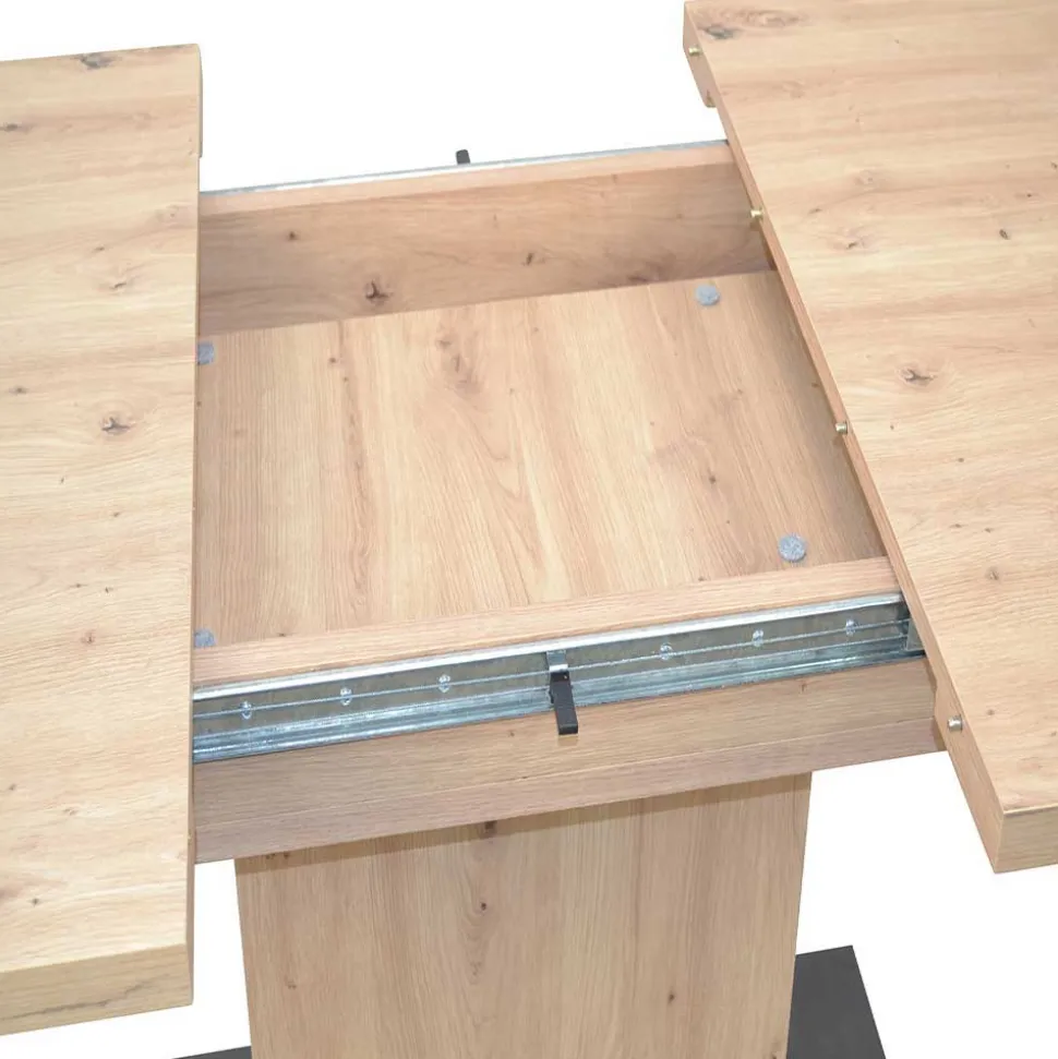 Ausziehtisch & Schwingstühle Set - Gedeon (fünfteilig)