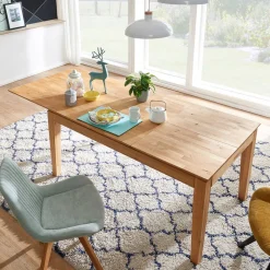 Ausziehtisch aus massiver Wildeiche geölt - Flo