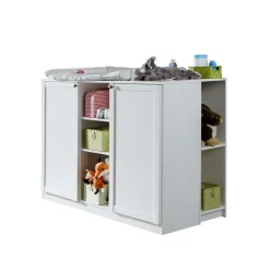 Baby Wickeltisch weiss Masculino 122 cm breit