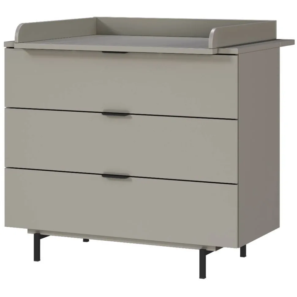 Babybett und Wickelkommode im Set - Suzanas (zweiteilig)