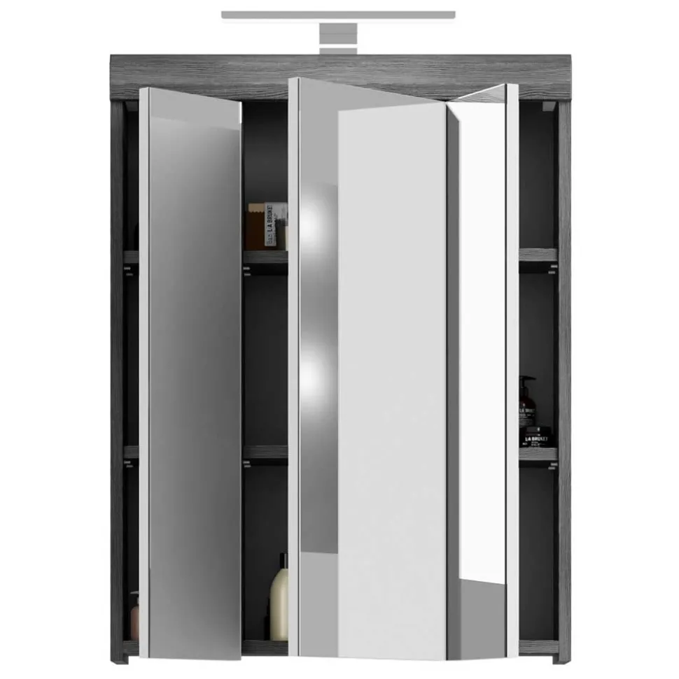 Bad Beckenschrank & Spiegelschrank - Nancys (zweiteilig)