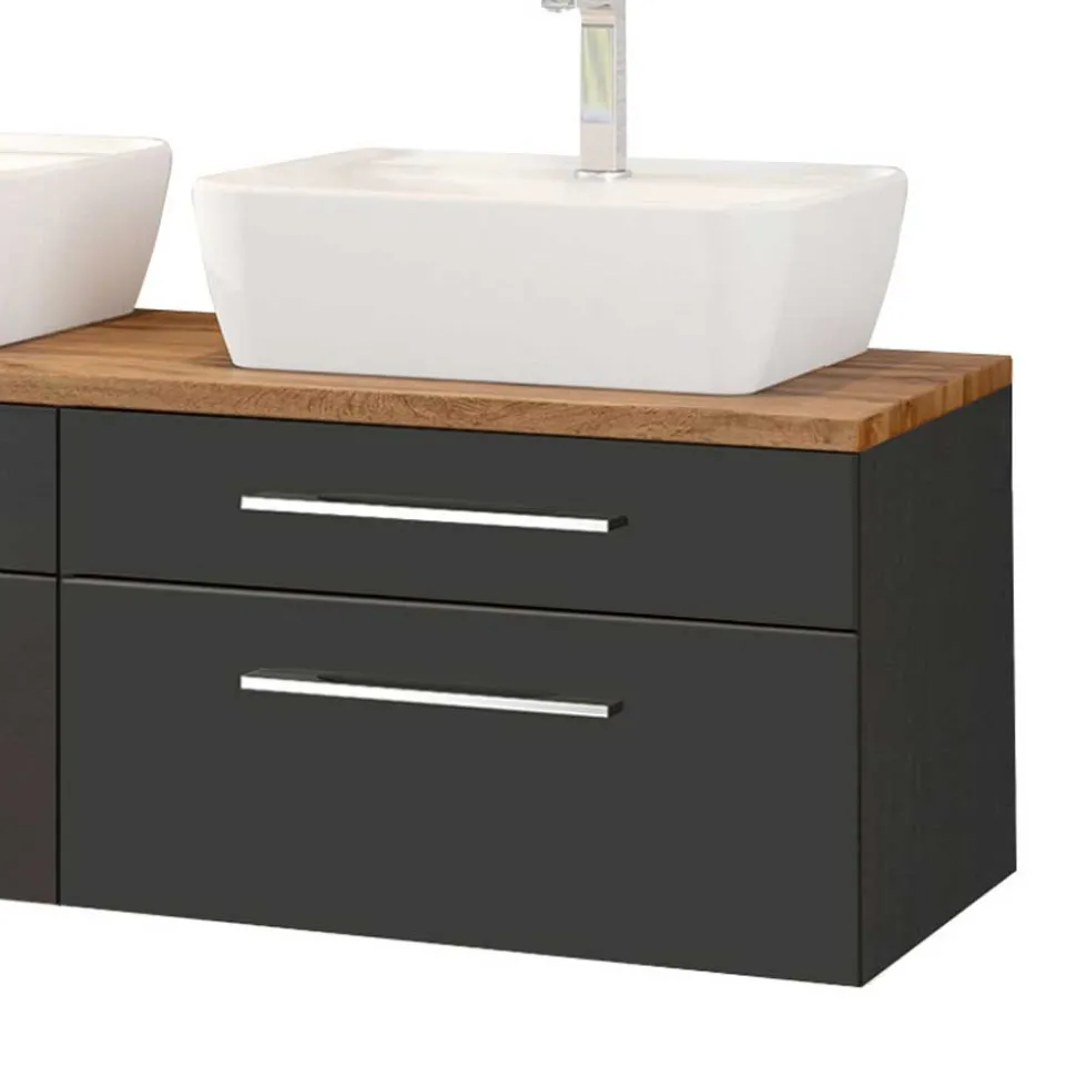 Bad Doppelwaschtisch im Set - Estregos (dreiteilig)