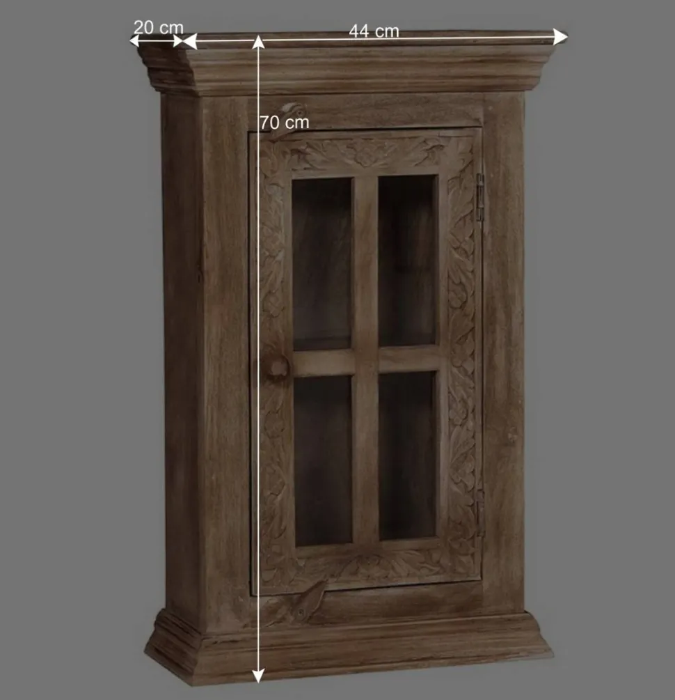 Bad Hängeschrank im Landhaus Vintage Look - Runiasa