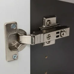 Bad Hängeschrank in Baumkante Wildeiche Optik - Breznia