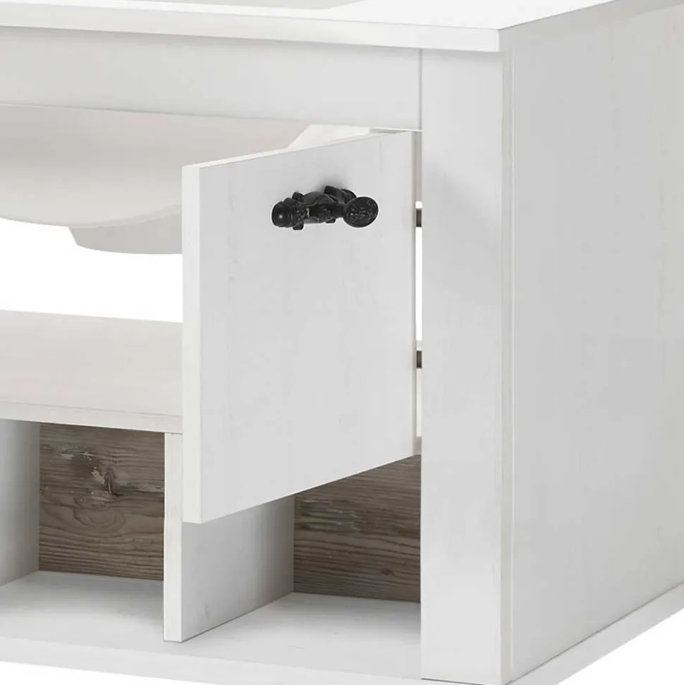 Bad Hänge-Waschtisch im Country Style - Doules