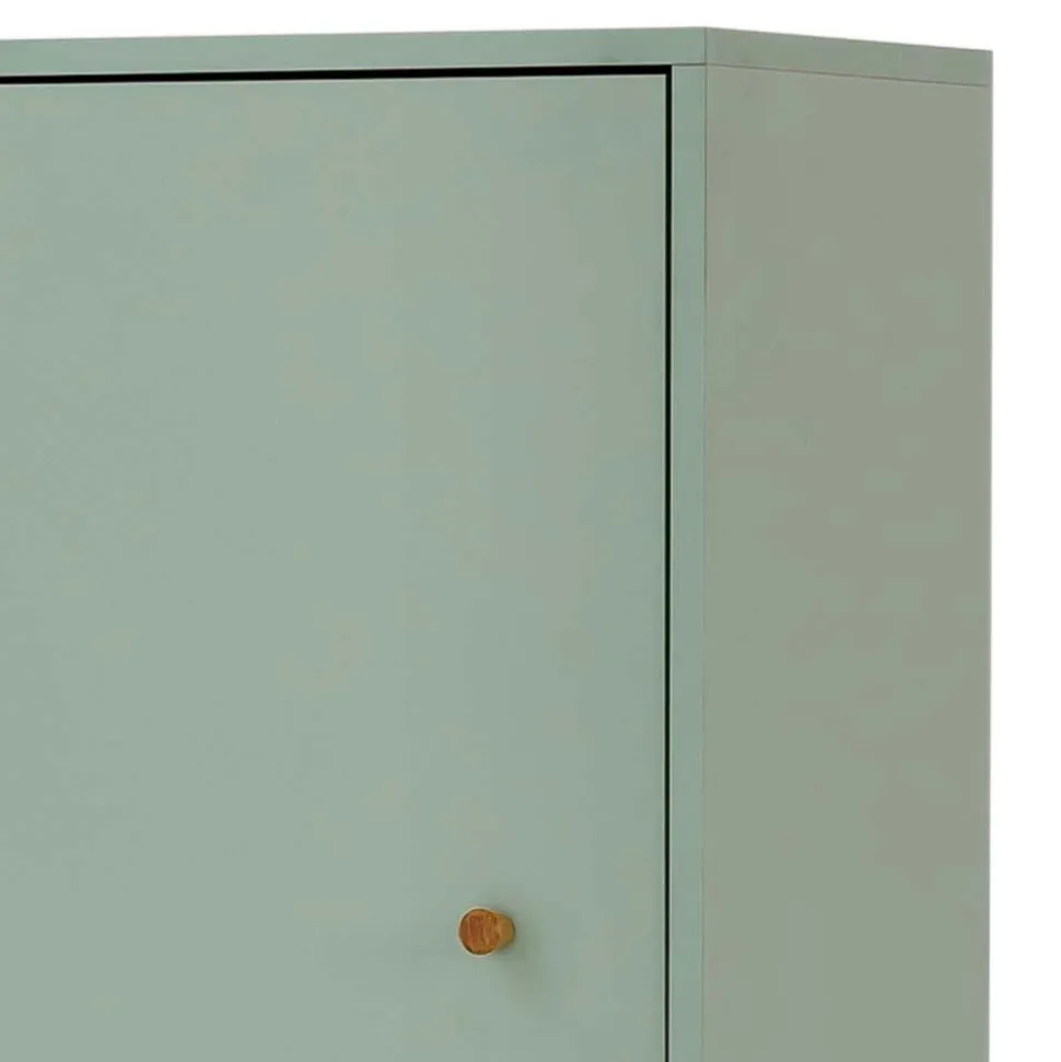 Bad Hochschrank in Graugrün & Eiche - Vereny