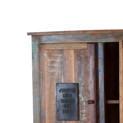 Bad Hochschrank Vayamos im Shabby Chic Design