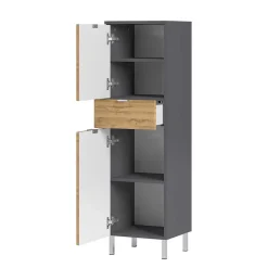 Bad Kombination Möbel zweifarbig - Tanjura (dreiteilig)