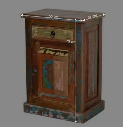 Bad Kommode Jamaica in Bunt