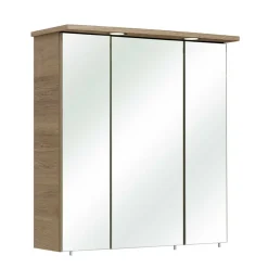 Bad Kompletteinrichtung in Holzoptik - Lemi (vierteilig)