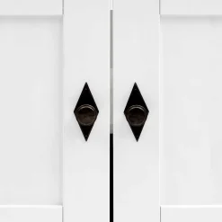 Bad Landhaus Unterbeckenschrank in Weiß - Satumare