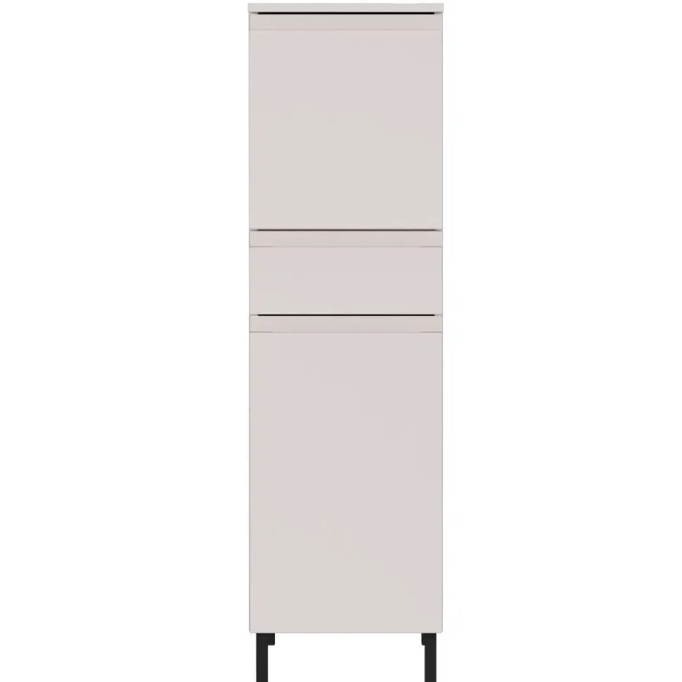 Bad Midischrank in Hellgrau - Dadra