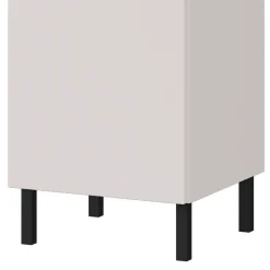 Bad Midischrank in Hellgrau - Dadra