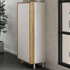 Bad Midischrank mit Ablagen in der Tür - Nadals