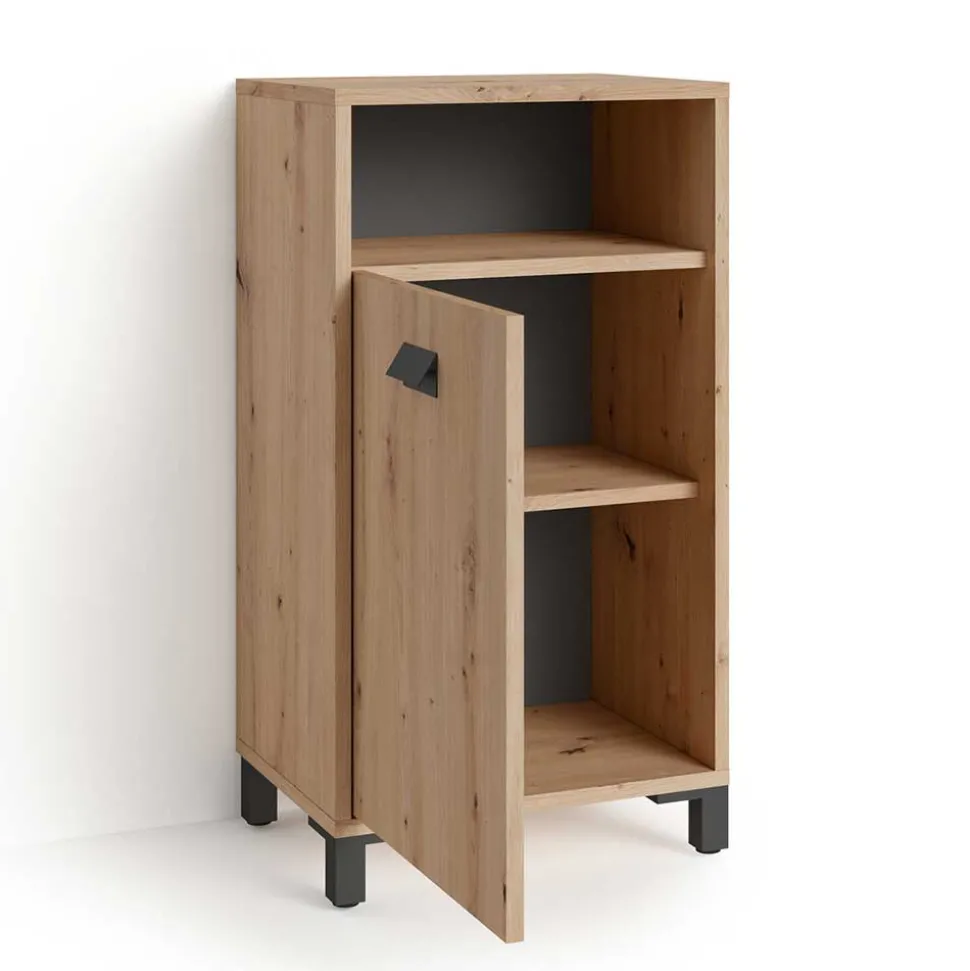 Bad Schrank in Wildeiche Optik - Eleore