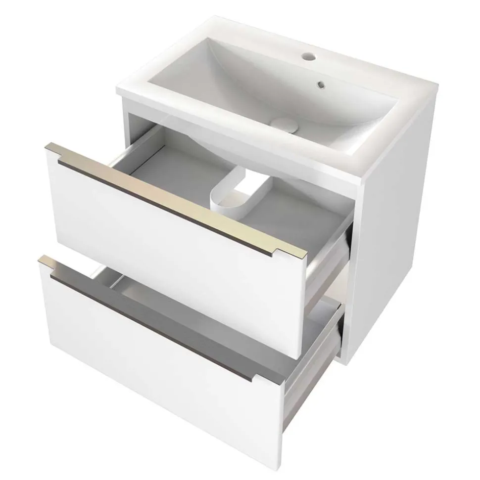Bad Schubladen-Waschtisch für hängende Montage - Livendas