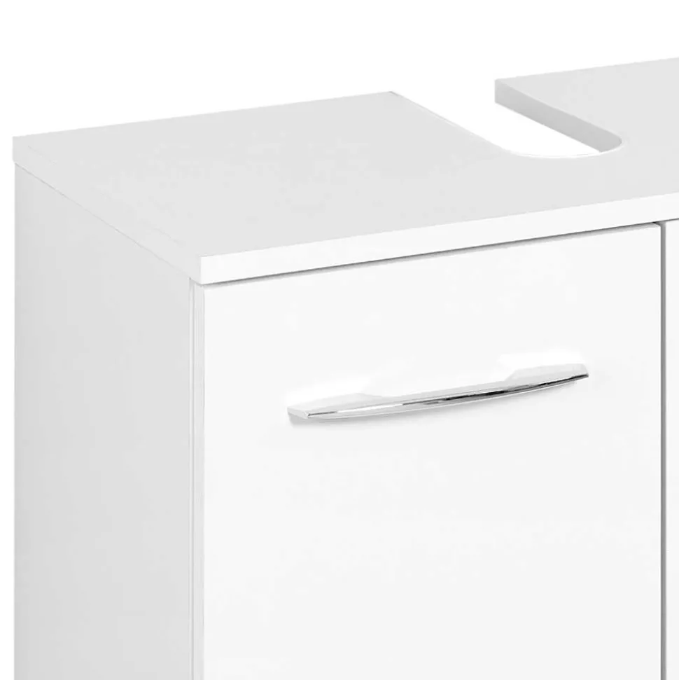 Bad Unterbeckenschrank in Weiß - Lartemo