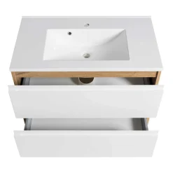 Bad Waschbeckenschrank & Spiegelschrank - Eight (zweiteilig)