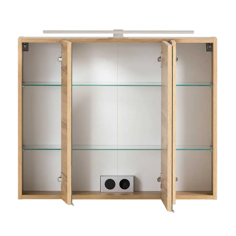 Bad Waschbeckenschrank & Spiegelschrank - Eight (zweiteilig)