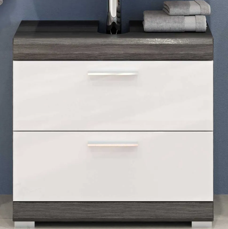 Bad Waschbeckenschrank 60x56x34 cm - Nancys