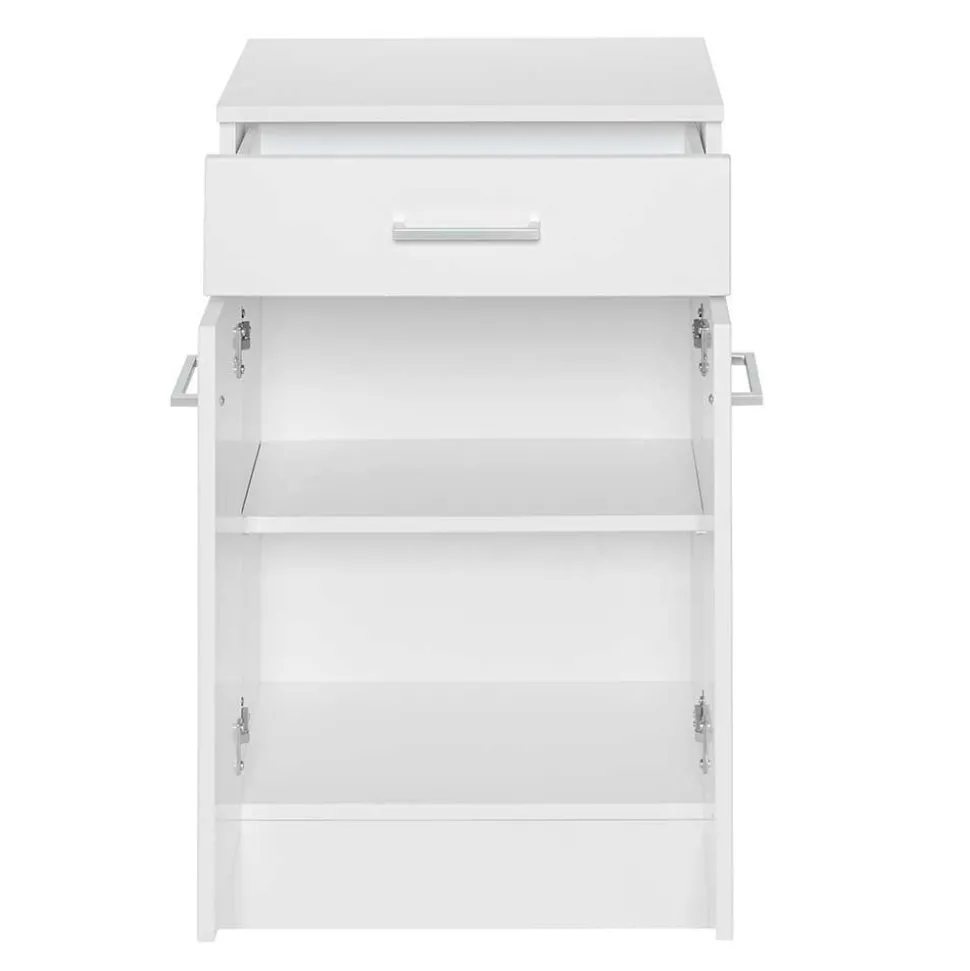 Badausstattung Möbel Set in Weiß - Skiranov (vierteilig)