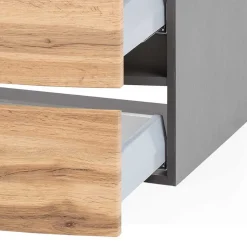 Badausstattung Möbelset zweifarbig - Vandija (vierteilig)