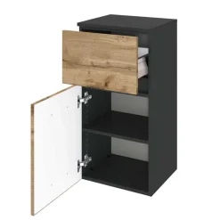 Badblock Möbel Kombi zweifarbig - Endely (fünfteilig)