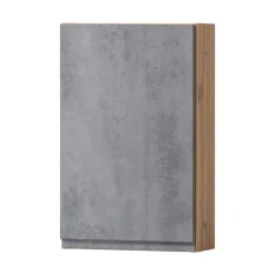 Badeinrichtung Set in Beton Optik - Mia (vierteilig)