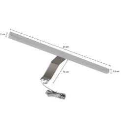 Badeinrichtung zweifarbig modern - Calbanyara (dreiteilig)