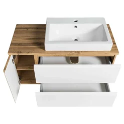 Badezimmer Ausstattung Schränke - Eight (dreiteilig)