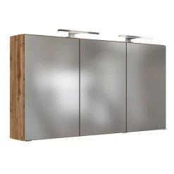 Badezimmer Doppel-Waschtisch & Schränke - Athrin (fünfteilig)