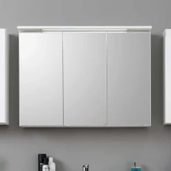 Badezimmer Kombination Sagunis in Weiß (sechsteilig)