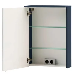 Badezimmer Möbelkombi in Dunkelblau - Canyon (dreiteilig)