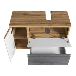 Badezimmer Schrankset modern - Mia (dreiteilig)