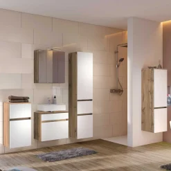 Badezimmer Set Möbel Kombi - Maklesa (fünfteilig)