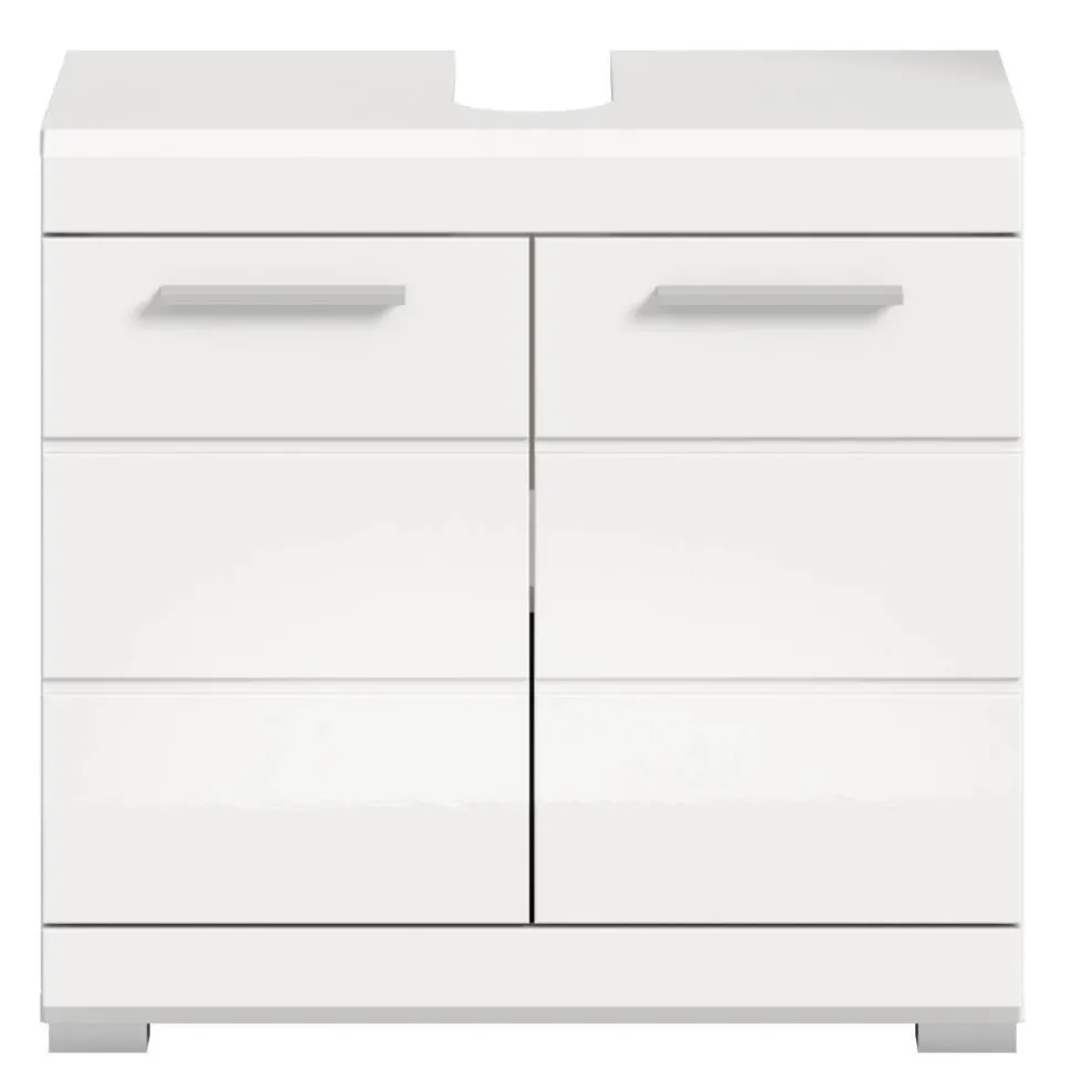 Badezimmer Unterbeckenschrank in Weiß - Henriette