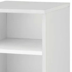 Badezimmer Unterschrank in Weiß mit Wildeiche - Speccia