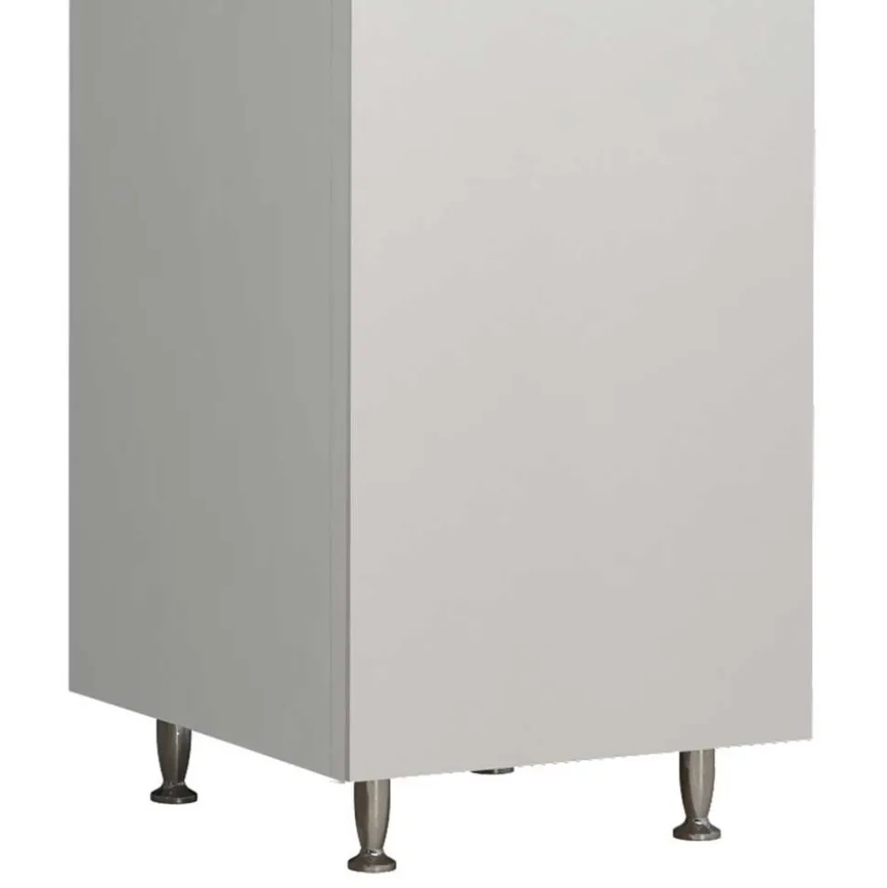 Badezimmermöbel Block in Weiß - Departo (vierteilig)