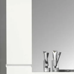 Badezimmermöbel Block in Weiß - Departo (vierteilig)