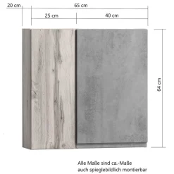 Badezimmermöbel Block Set - Jambi (vierteilig)