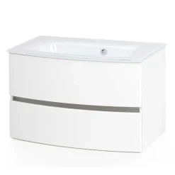 Badezimmermöbel für Stand- oder Wandmontage - Mesciria (vierteilig)