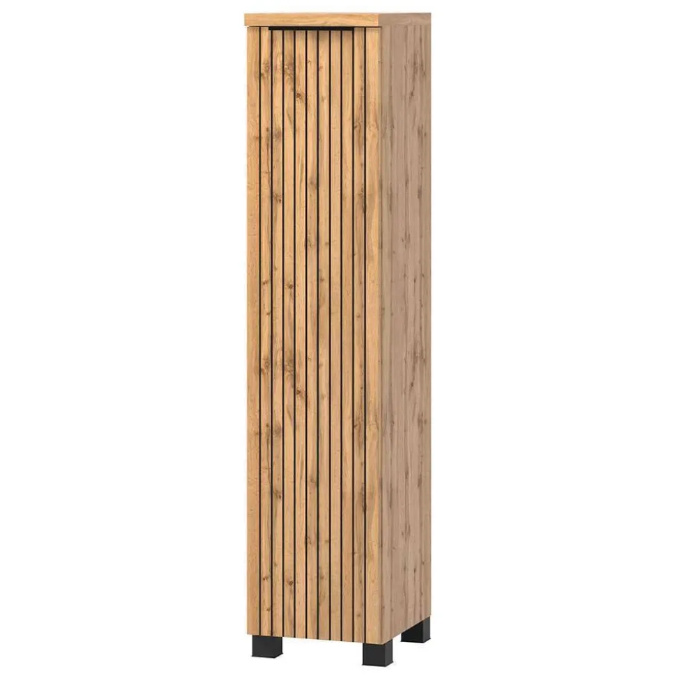 Badezimmermöbel Waschplatz Kombination - Crystoga (dreiteilig)