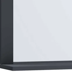 Badezimmerspiegel mit Ablage in Anthrazit - Luzern
