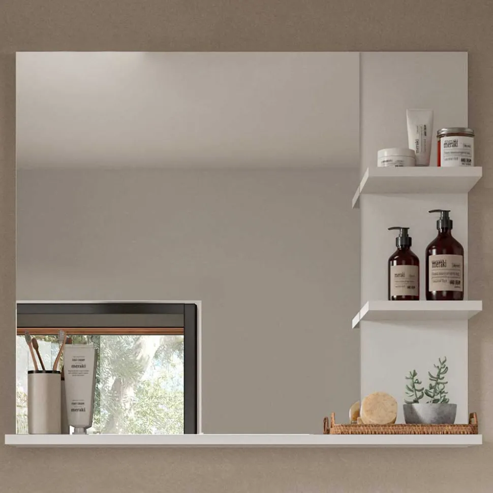 Badezimmerspiegel mit Ablagen - Hihat